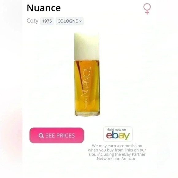 🏵️Vintage (1975) NUANCE COTY COLOGNE 🏵️ Full Bottle 😱 - Picture 4 of 9